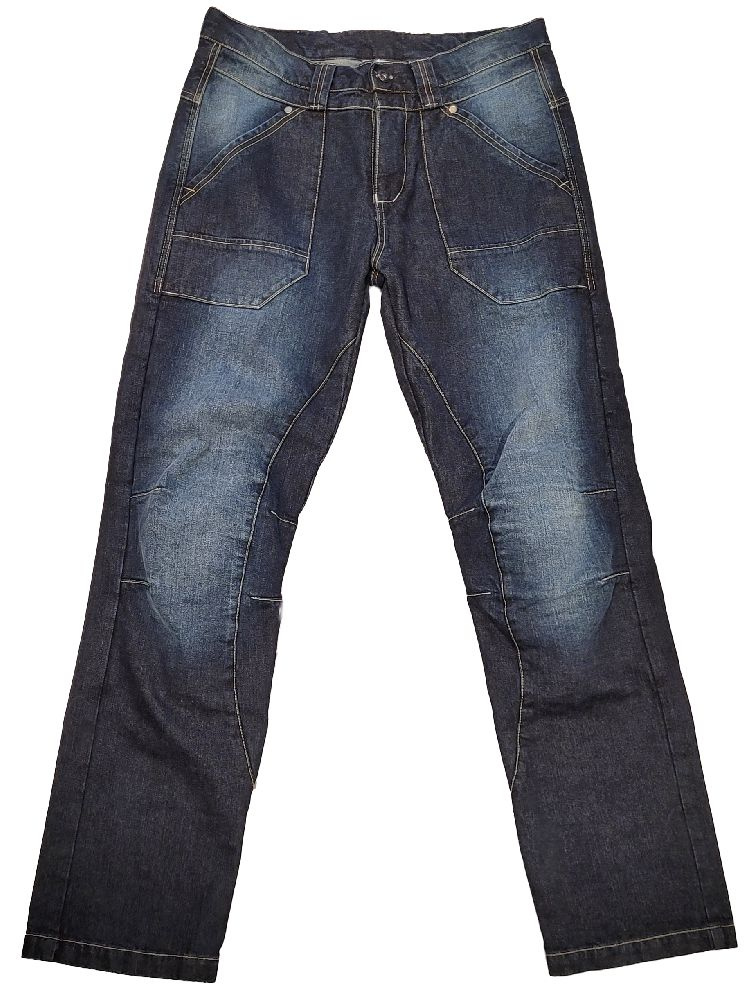 Jeansy motocyklowe City Nomad Freestyle ciemno niebieskie