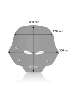 Szyba motocyklowa WRS Sport Honda CB 500 Hornet (25-) przyciemniana