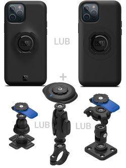 Zestaw 360 Quad Lock: etui na telefon iPhone 12 / 12 Pro + wybrane komponenty
