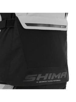 Kurtka motocyklowa tekstylna Shima Hero 3.0 G2 szaro-czarna