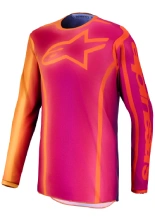 Bluza cross Alpinestars MX Fluid Kepler fioletowo-pomarańczowa