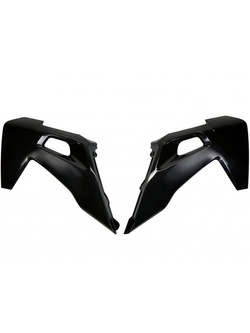 Osłony chłodnicy UFO do Husqvarna TC 125/250 (19-22), TE 150 (20-), TE-TX 250/300 (20-), FC 250/350/450 (19-22), FE 250/350/450/501 (20-) czarne