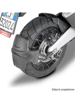 Błotnik tylny Kappa KRM02 czarny BMW S 1000 XR (20-) [mocowanie w zestawie]