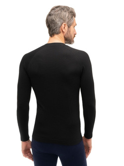 Koszulka termoaktywna Brubeck 3D Pro czarna 