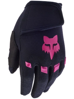Rękawice cross dziecięce Fox Dirtpaw Kids czarno-różowe