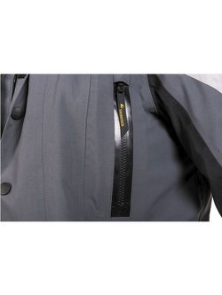 Kurtka motocyklowa damska tekstylna Touratech Companero Weather Traveller szara