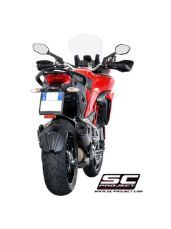 Tłumik SC-Project S1 Titanium + Carbon (Slip on) - Ducati Multistrada / S [15-17]