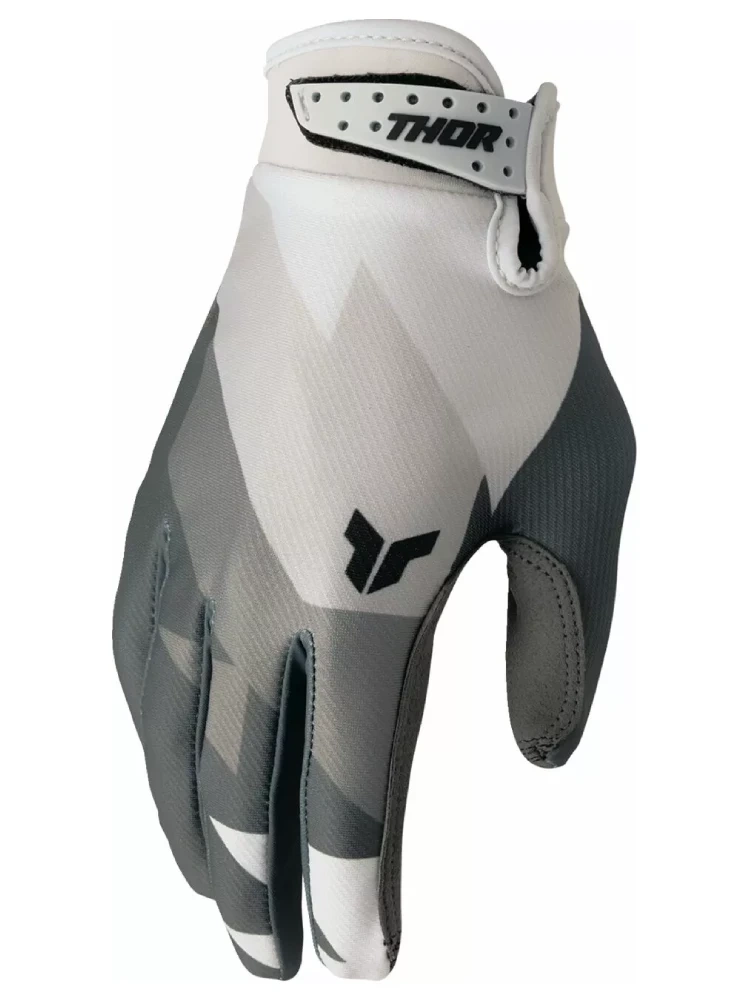 Rękawice cross Thor Launchmode szare