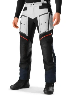 Spodnie motocyklowe tekstylne Shima Hero 3.0 szaro-niebieskie