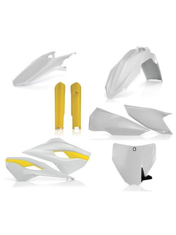 Pełny zestaw plastików Acerbis Husqvarna FC/ TC [15'] fluo-biały
