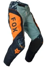 Spodnie cross Fox 180 Imagine Print czarno-niebiesko-pomarańczowe