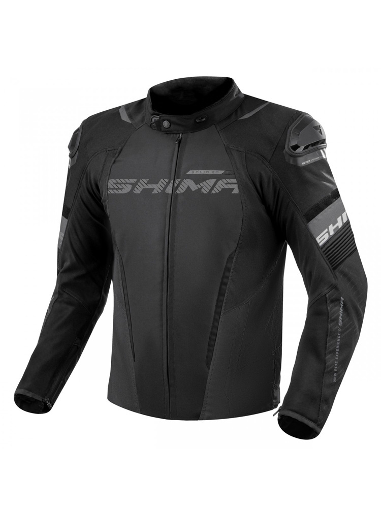 Kurtka motocyklowa tekstylna Shima Solid 2.0 czarna