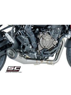 Pełny system 2-1 z tłumikiem S1 SC-Project do Yamaha TRACER 700 [16-17]