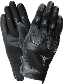 Rękawice motocyklowe krótkie Seca Control II czarne