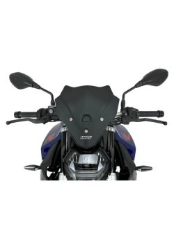 Szyba motocyklowa WRS Touring BMW F 900 R (18-24) czarna matowa