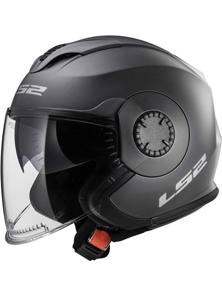 Kask otwarty LS2 OF570 Verso Solid szary matowy