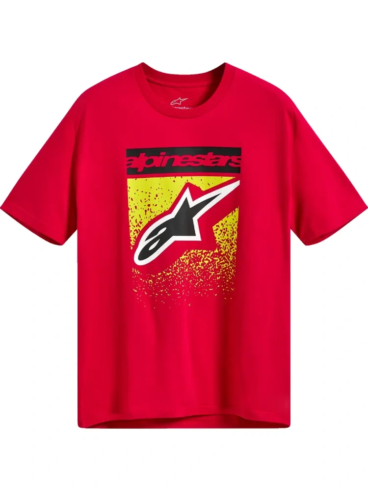Koszulka z krótkim rękawem Alpinestars Noka CSF czerwona