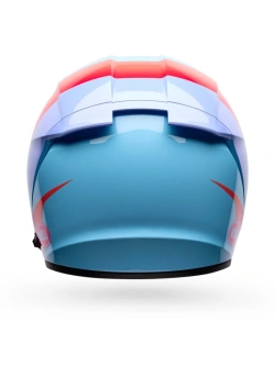 Kask integralny Bell Lithium niebiesko-fioletowo-czerwony