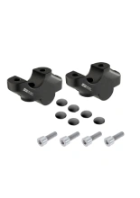 Podwyższenie kierownicy Hepco&Becker Triumph Speed 400 (24-) [30 mm w górę, 18 mm w tył] czarne