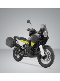 Zestaw: kufry boczne + stelaż PRO ABS Aero System Sw-Motech do Husqvarna Norden 901 (21-), Norden 901 Expedition (23-)