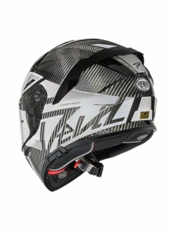 Kask integralny Premier Devil Carbon MN 8 czarno-biały