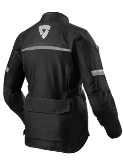 Kurtka motocyklowa damska tekstylna REV’IT! Outback 3 czarno-szara
