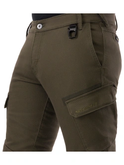 Jeansy motocyklowe Shima Recon zielone
