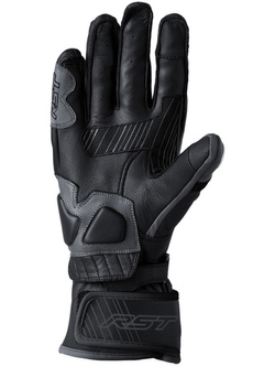 Rękawice motocyklowe skórzane RST Fulcrum czarne