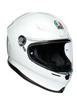 Kask integralny AGV K6 biały