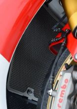 Osłona chłodnicy R&G aluminiowa do Hondy CBR 1000 RR (08-16) tytan