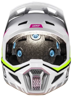 Kask enduro Leatt Moto 2.5 biało-różowy-fluo