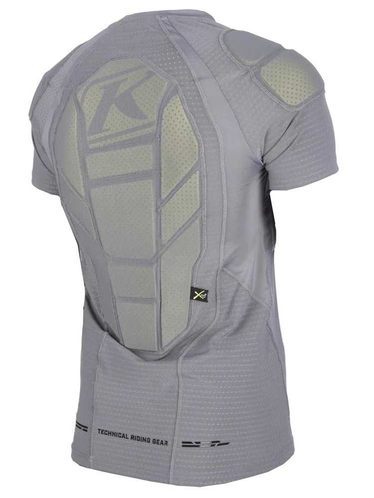 Koszulka z ochraniaczami Klim Tactical SS szara