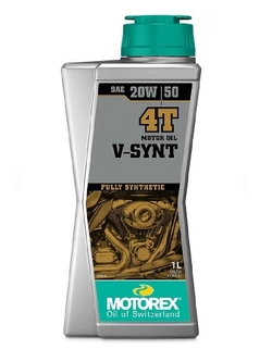 Olej silnikowy Motorex V-Synt 4T SAE 20W/50 [pojemność: 1L]