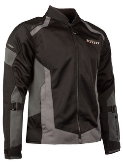 Kurtka motocyklowa tekstylna Klim Induction czarno-szara