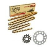 KTM LC2 125/ EXC 125/ SX 250/ SX-F 250/ XCW-F 250 zestaw napędowy DID520 ERT2 EXCLUSIVE RACING (łańcuch hiper-wzmocniony, bezoringowy) zębatki SUNSTAR