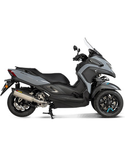 Tłumik motocyklowy Akrapovič Slip-On Line Yamaha MW 300 Tricity (21-24)/ 125 Tricity (21,23)/ CZD 300 A X-Max/ Tech Max (21-22), X-Max 300 X-Max/ Tech Max (23-24) [Stainless steel + Carbon]