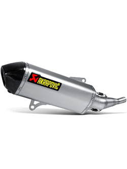 Tłumik motocyklowy Slip-On Line [Stainless steel + Carbon] Akrapović do Yamaha X-City 250 / X-Max 250 [07-16]