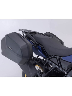 Zestaw: kufry boczne + stelaże ABS Aero System SW-Motech do Suzuki V-Strom 800DE, V-Strom 800 (23-)