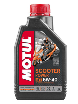 Olej silnikowy Motul Scooter Power 4T 5W40 syntetyczny [pojemność: 1 L]