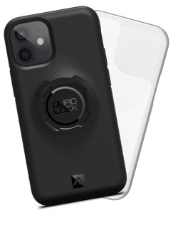 Zestaw: etui na telefon iPhone 12 mini + wodoodporny pokrowiec Quad Lock
