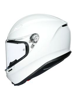 Kask integralny AGV K6 biały
