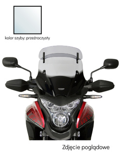 Szyba motocyklowa MRA Variotouringscreen "VT" Honda VFR 1200 X Crosstourer (16-23) przeźroczysta
