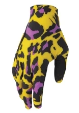Rękawice cross Thor Sportmode Cheetah żółto-fioletowe