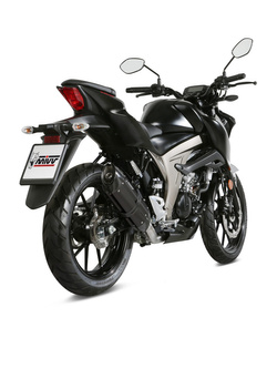 Pełny układ wydechowy (Suono) MIVV do Suzuki GSX-R 125 / GSX-S 125 (17-20) czarny
