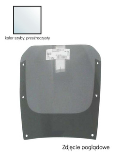 Szyba motocyklowa MRA oryginalny kształt "O" Kawasaki GPX 600 R (wszystkie roczniki) przeźroczysta