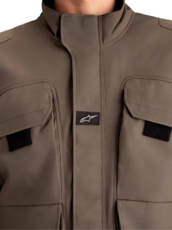 Kurtka motocyklowa tekstylna Alpinestars Altan Drystar czarno-brązowa