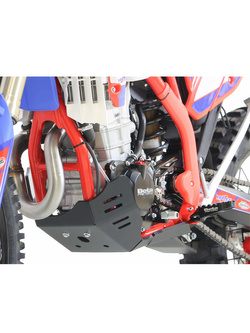 Płyta pod silnik AXP Racing Xtrem Beta RR 350/390/430/480/Race/XPRO (24-) z osłoną podnośnika czarna