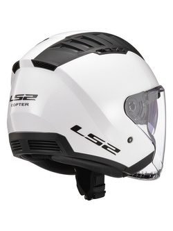 Kask otwarty LS2 OF600 Copter II Solid biały