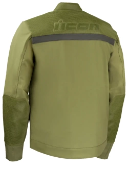 Kurtka motocyklowa tekstylna Icon Midhawk zielona