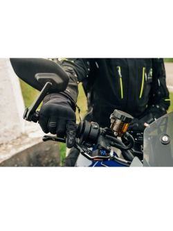 Rękawice motocyklowe tekstylne Toure-R czarne